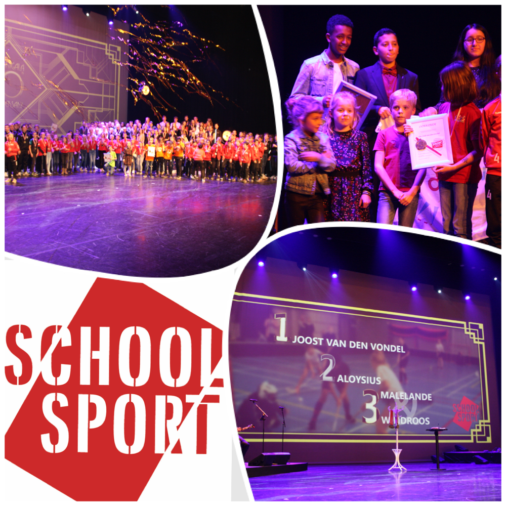 Schoolsportkampioenen gehuldigd tijdens het sportgala