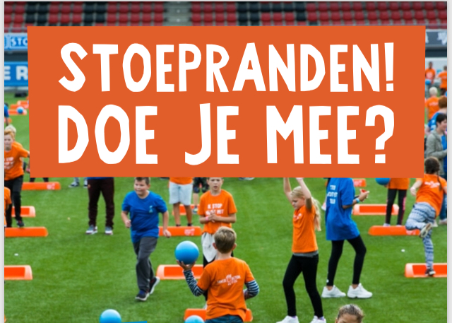 Stoepranden! Doe je mee?