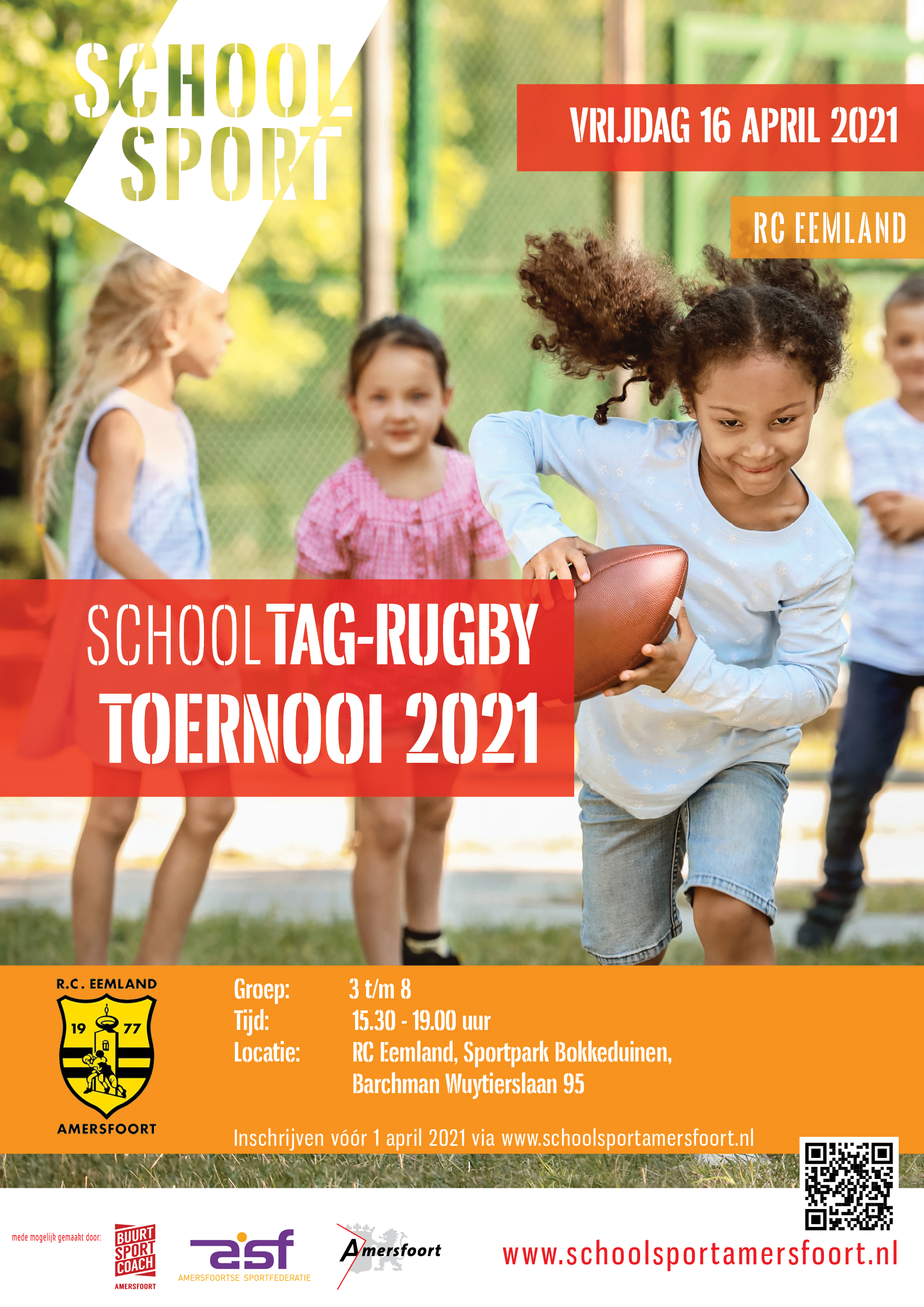 Poster TAG Rugby AFGELAST!!