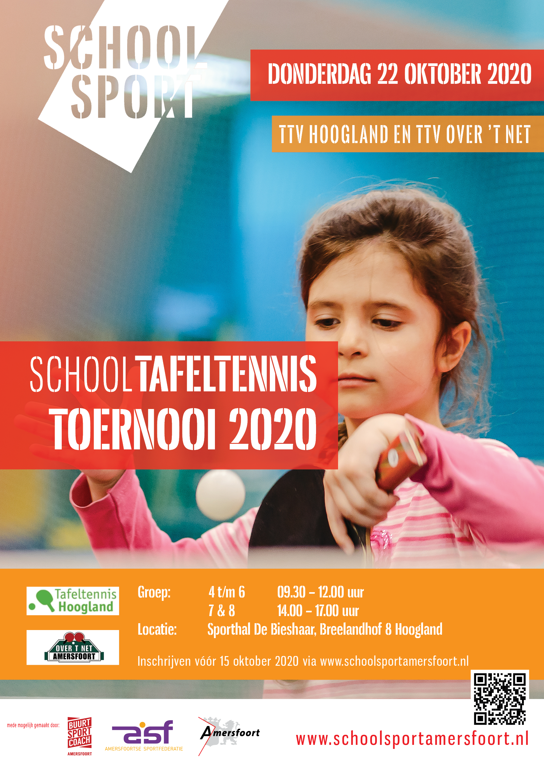 Poster Tafeltennistoernooi NIEUWE DATUM 25/2/2021