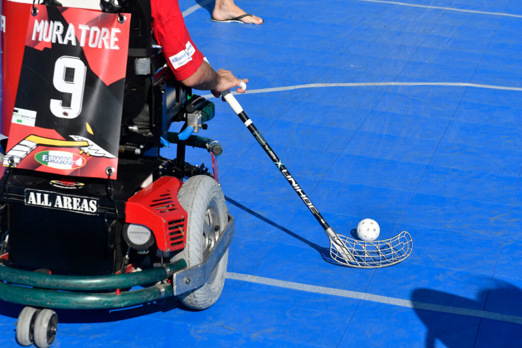 Elektrisch rolstoelhockey (aangepast sporten)