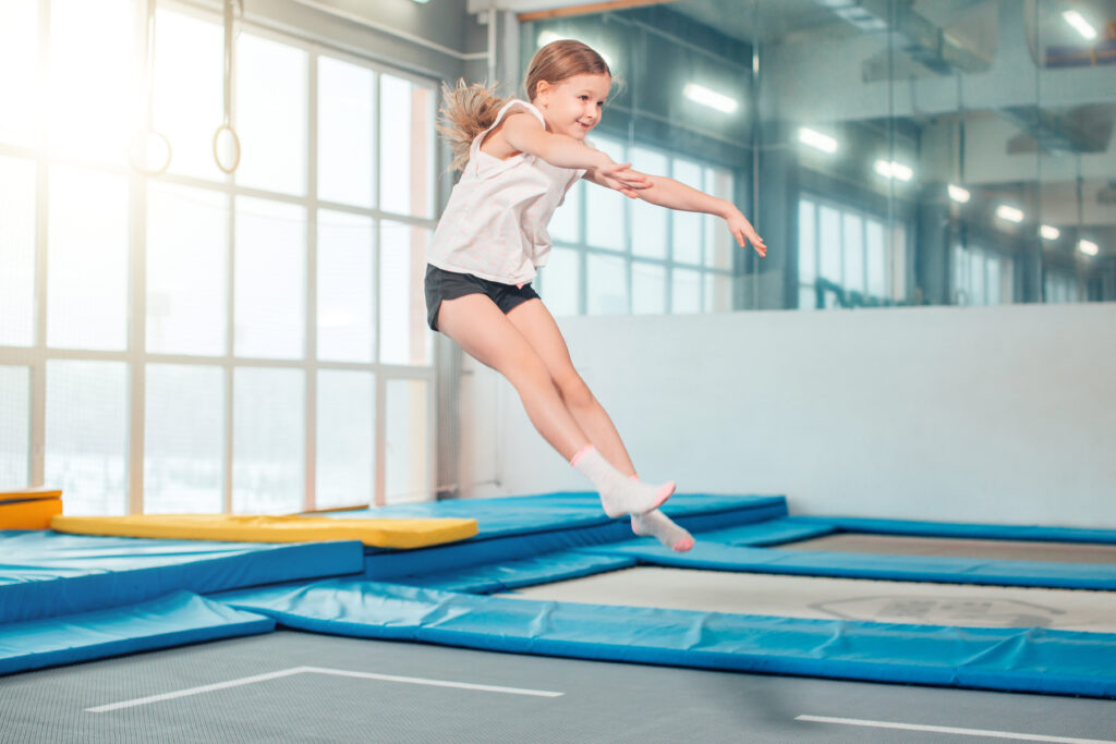 Trampoline springen