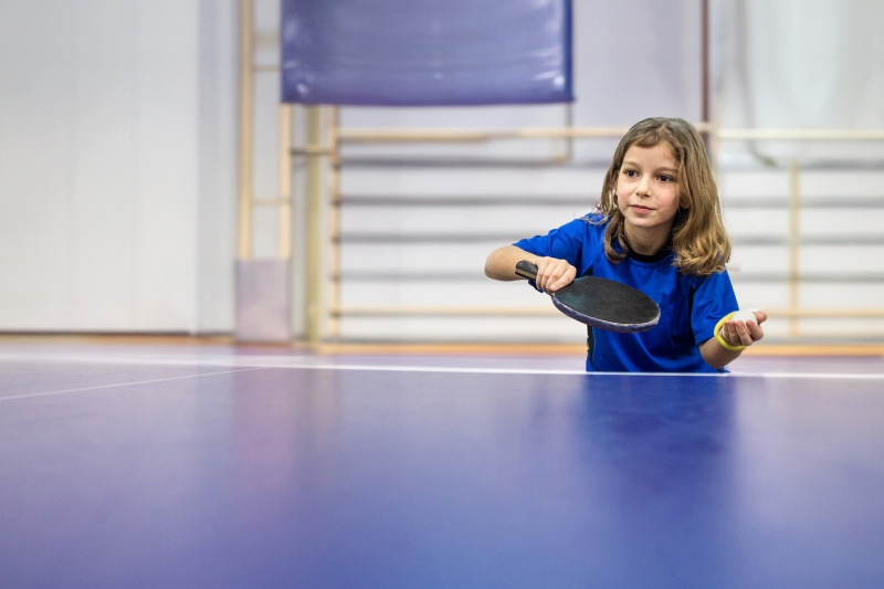 Tafeltennis groep 4 t/m 8