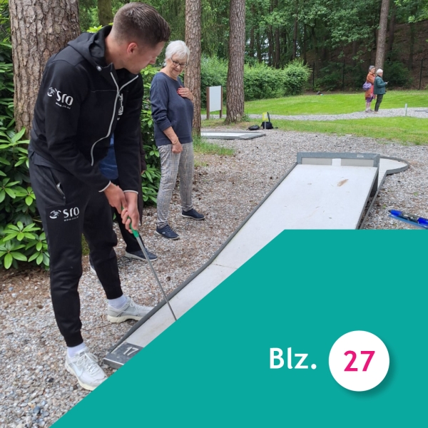 Minigolf Familieactiviteit